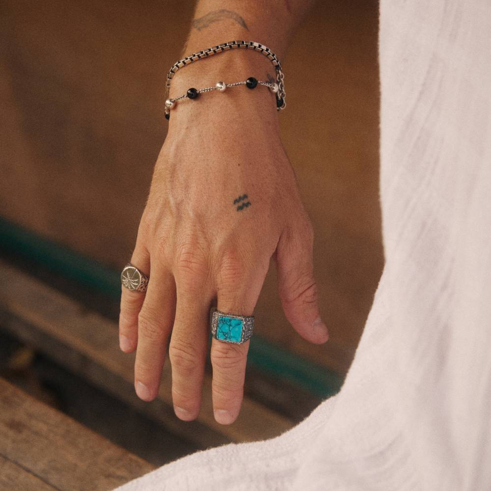 TWIN RING. - Minimalistic 925 Silver Ring 6mm