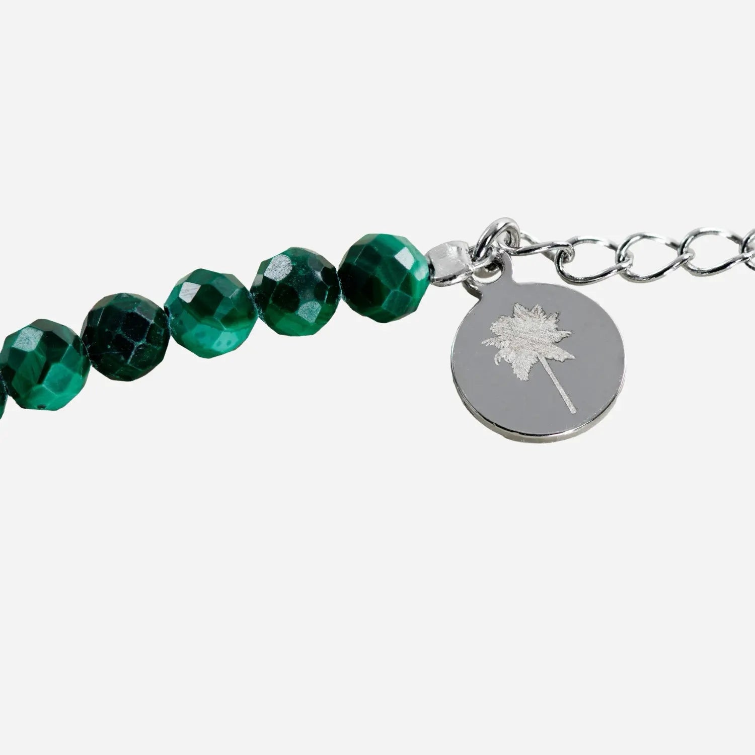 Zilveren armband met groene malachietstenen – FORREST ARMBAND van PALM. Jewelry