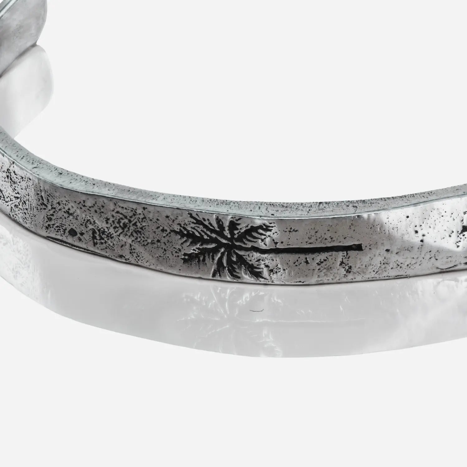 Stoere zilveren herenarmband – PALM CUFF handgemaakt van 925 sterling zilver door PALM. Jewelry