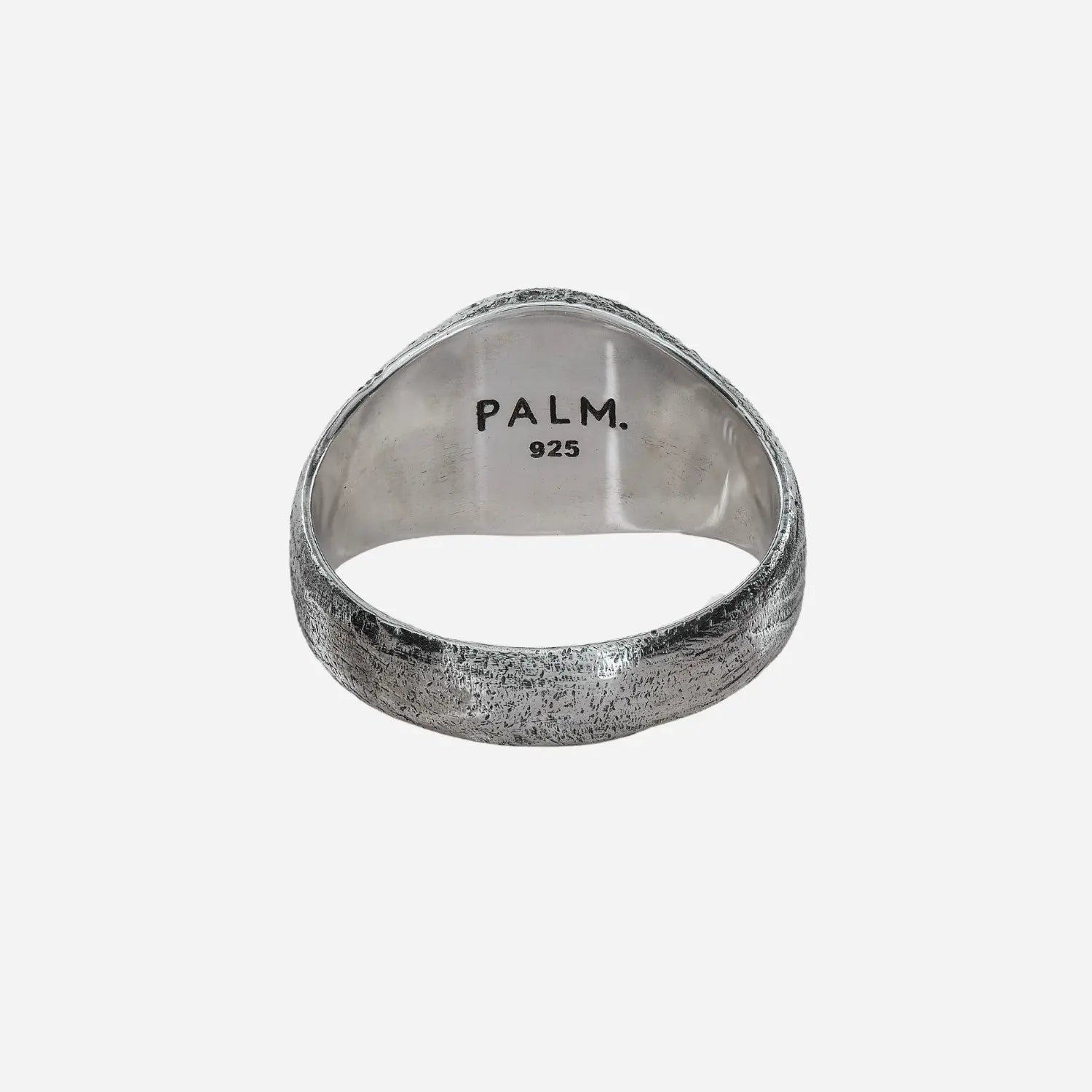 Moderne zilveren herenring – PALM RING handgemaakt van 925 sterling zilver door PALM. Jewelry