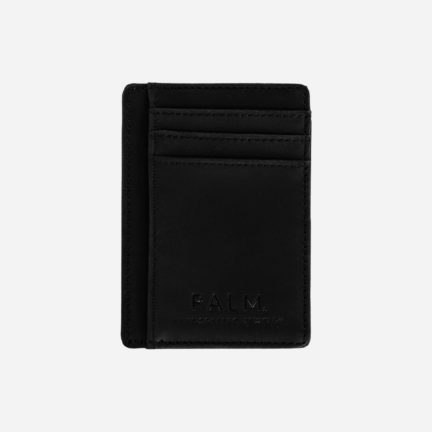 LEATHER CARD HOLDER.