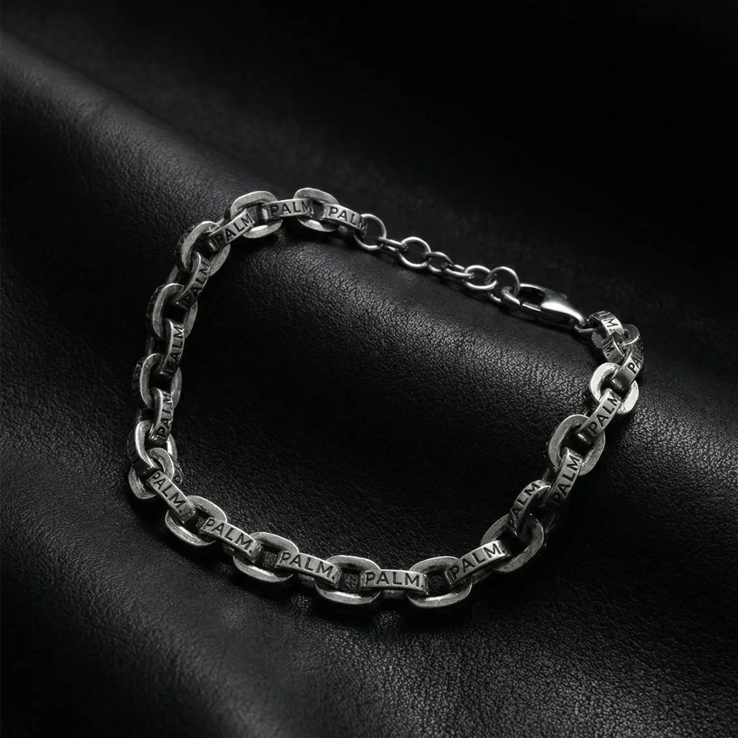 Initial Armband 925 zilveren schakels productshot
