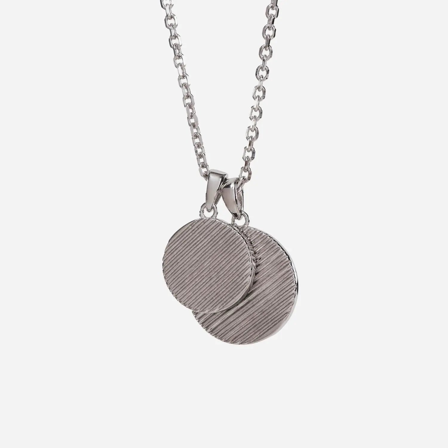 ECLIPSE KETTING. – Zilveren Ketting met Onyx Steen voor Mannen