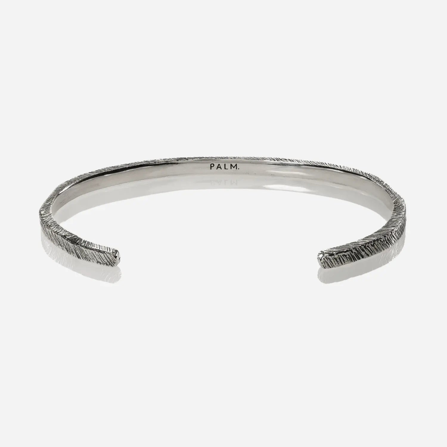 EDGE-MANSCHETTE. – Minimalistisches Silberarmband für Männer