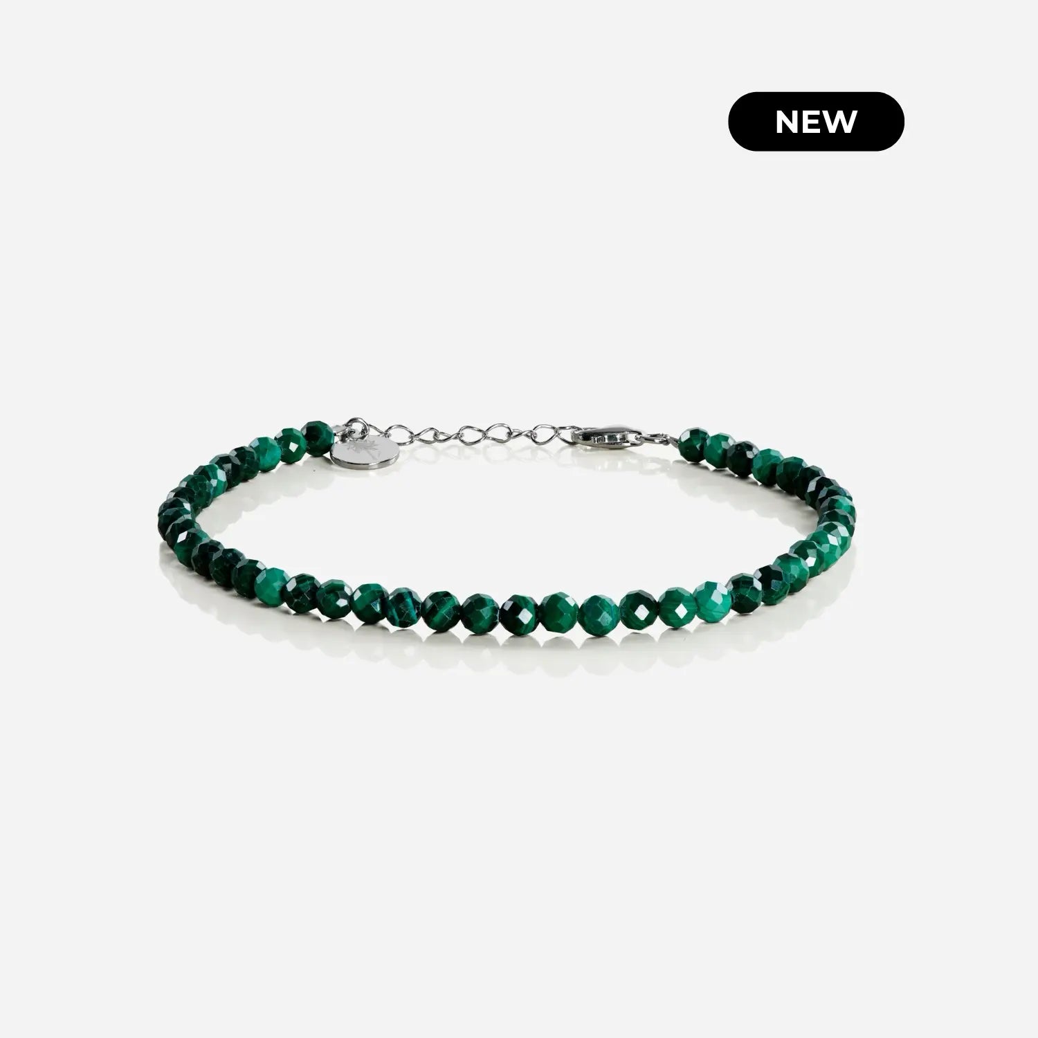 Zilveren armband met groene malachietstenen – FORREST ARMBAND van PALM. Jewelry