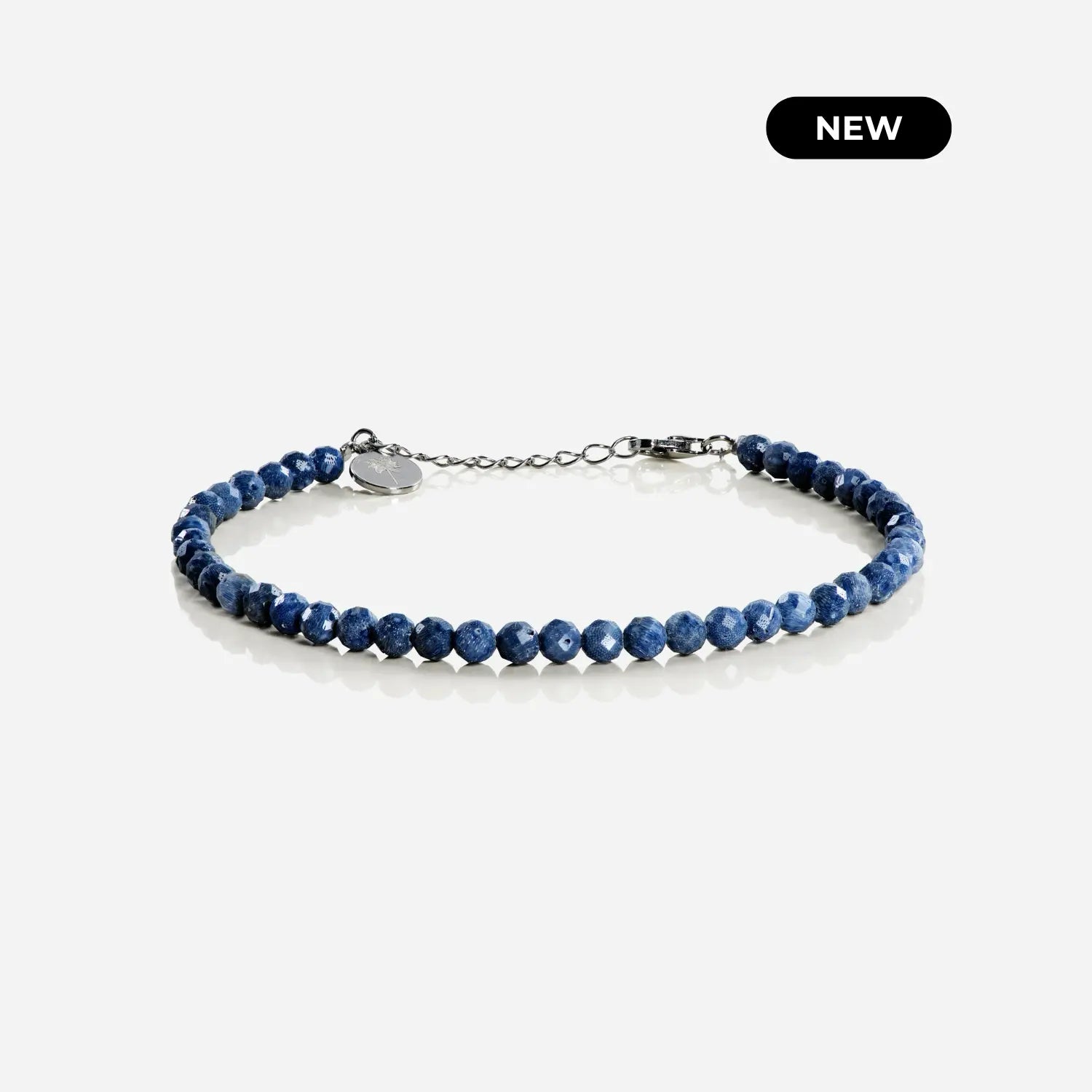 Zilveren armband met blauwe natuurstenen, handgemaakt – OCEAAN ARMBAND van PALM. Jewelry