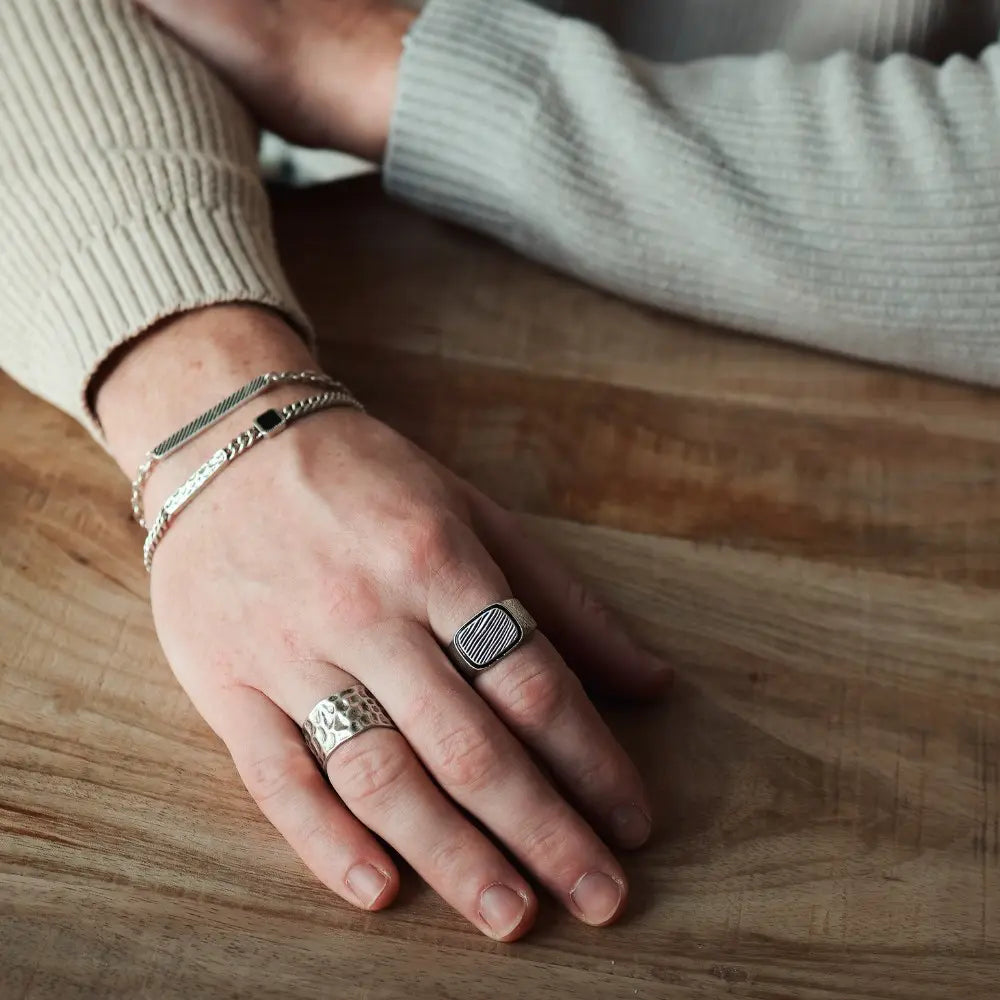 De Collectie Exclusieve Zilveren Herensieraden PALM. Jewelry