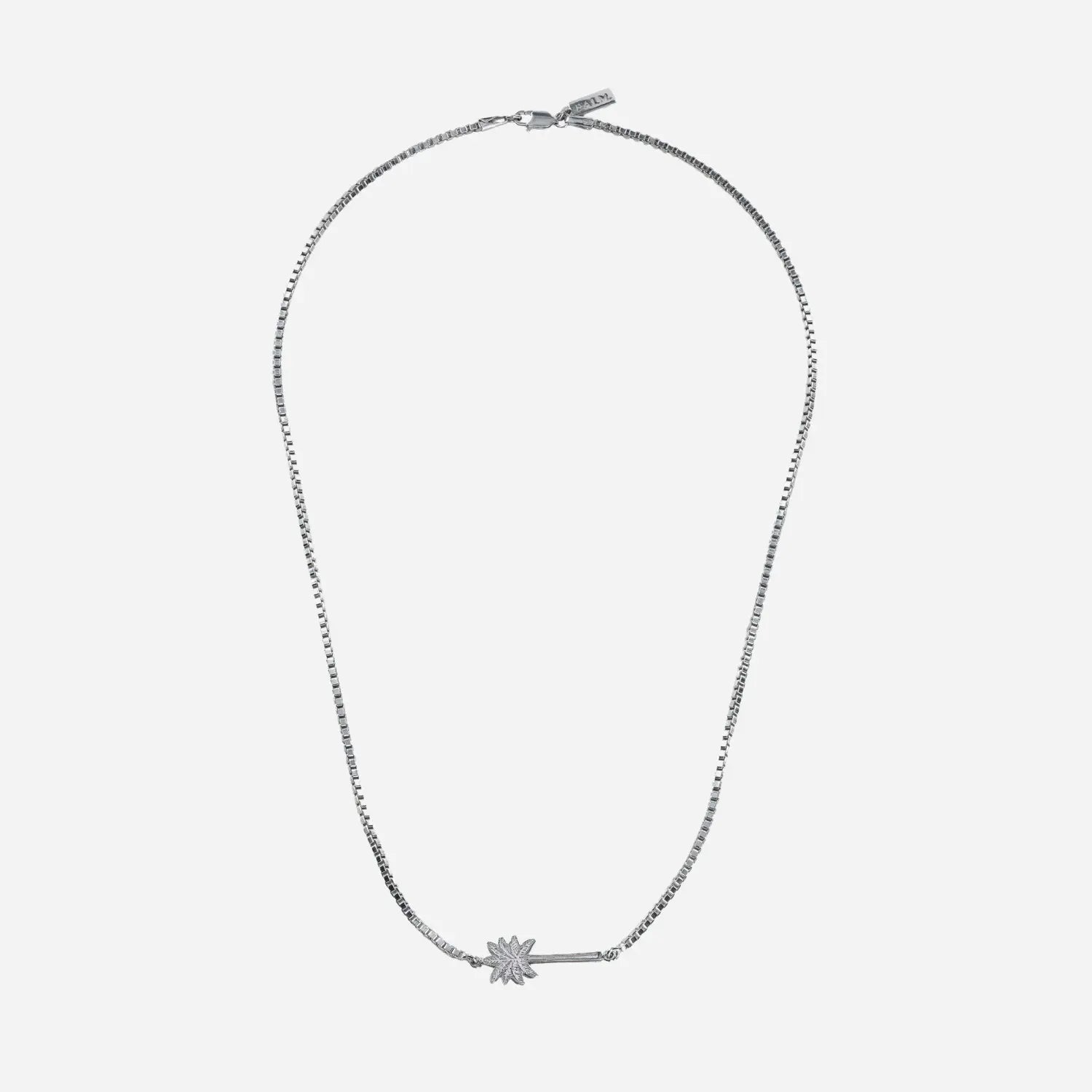 Minimalistische zilveren herenketting – PALM NECKLACE van PALM. Jewelry