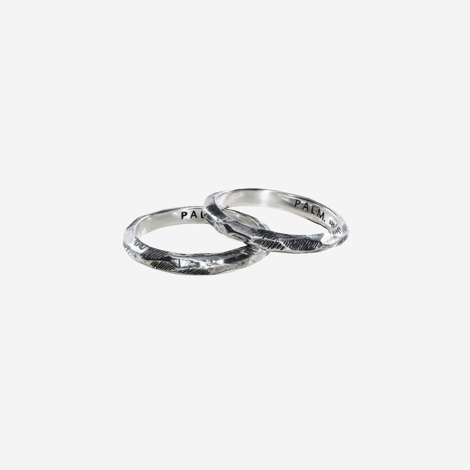 Zilveren herenring met uniek dubbel design – TWIN RING van PALM. Jewelry