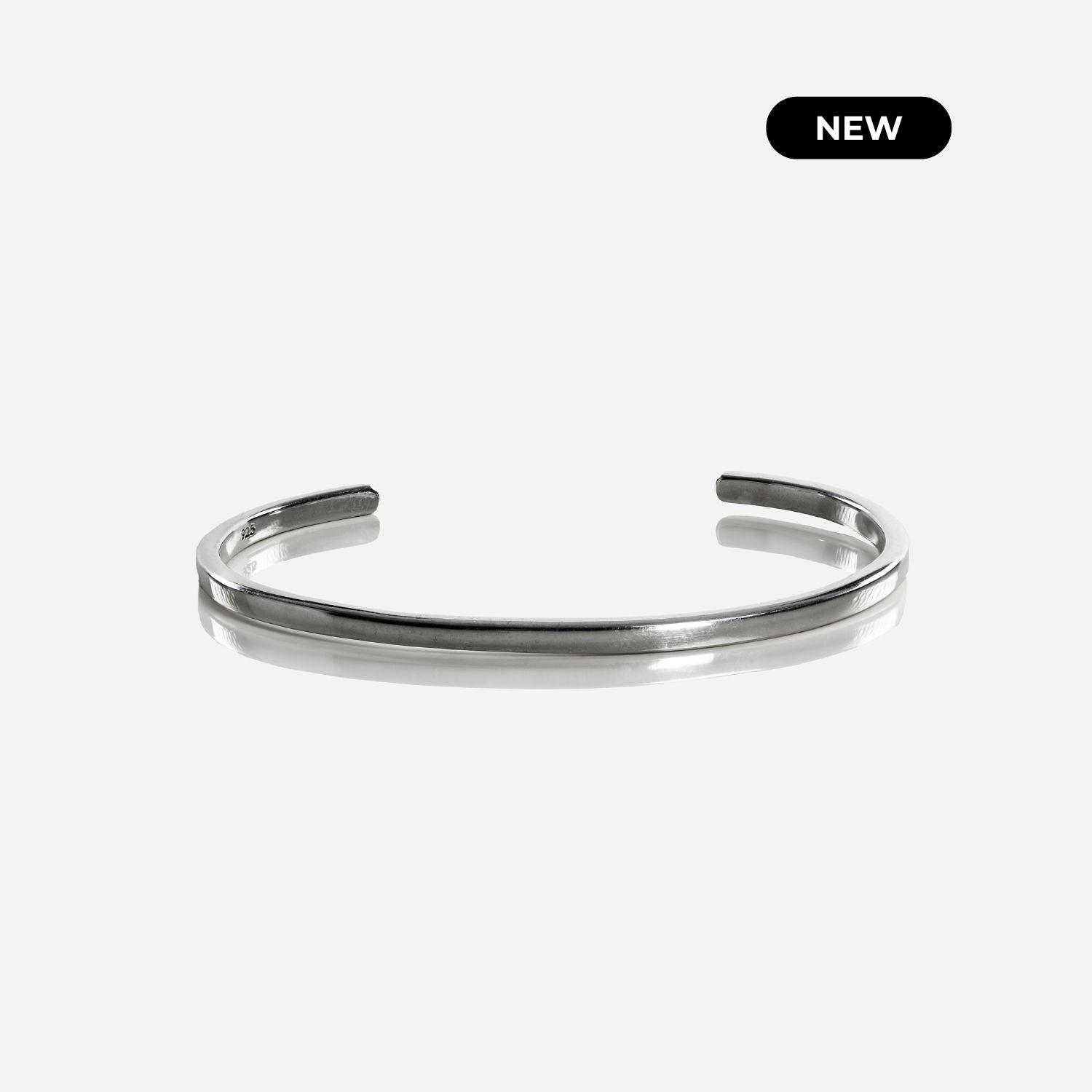  zilveren herenarmband met strak en modern design