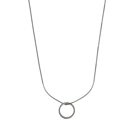 Small PA Thin Chain Necklace in silver - Palm Angels® Official