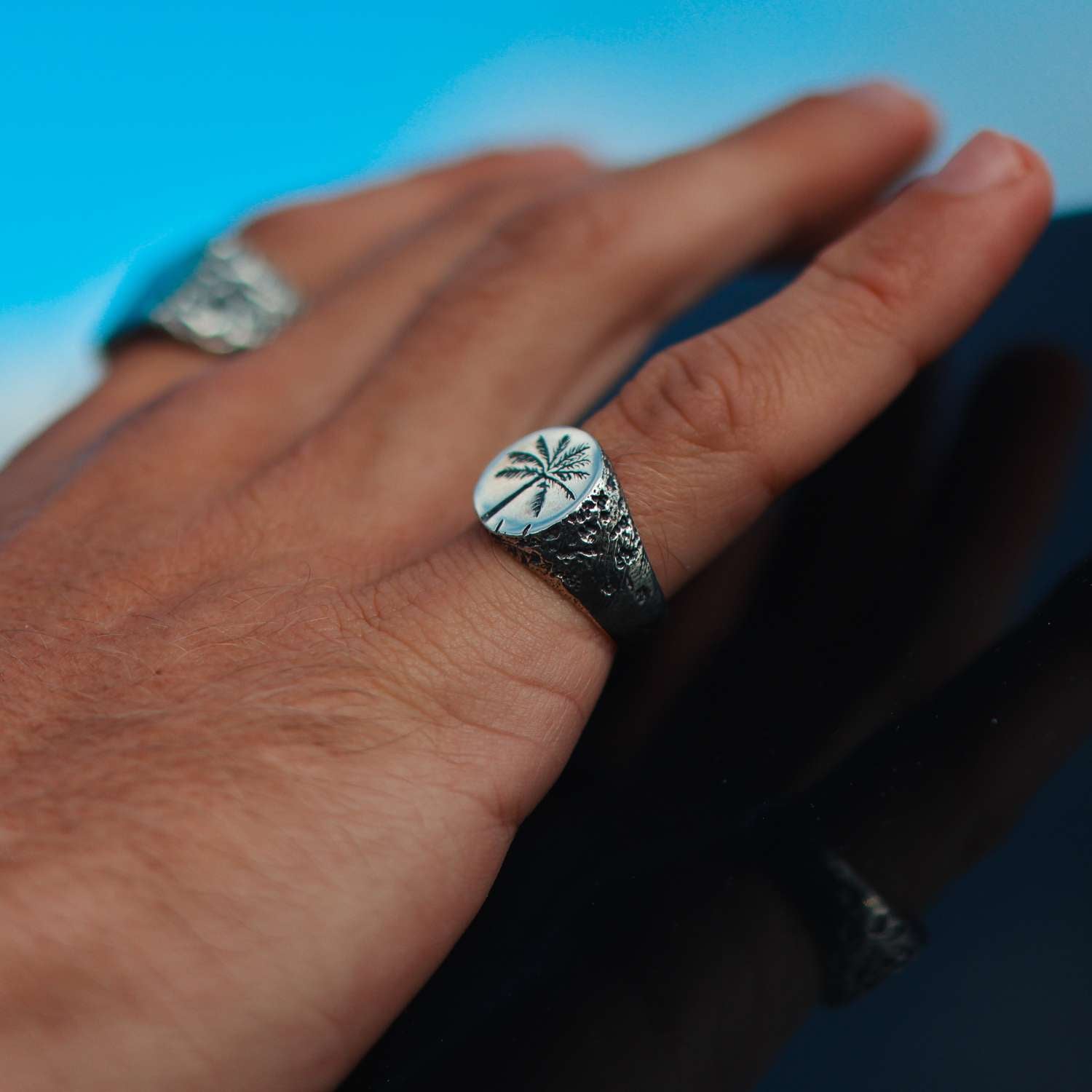 Men's Sterling Silver Ring | Silver Ring | PALM. | Handcrafted Jewelry