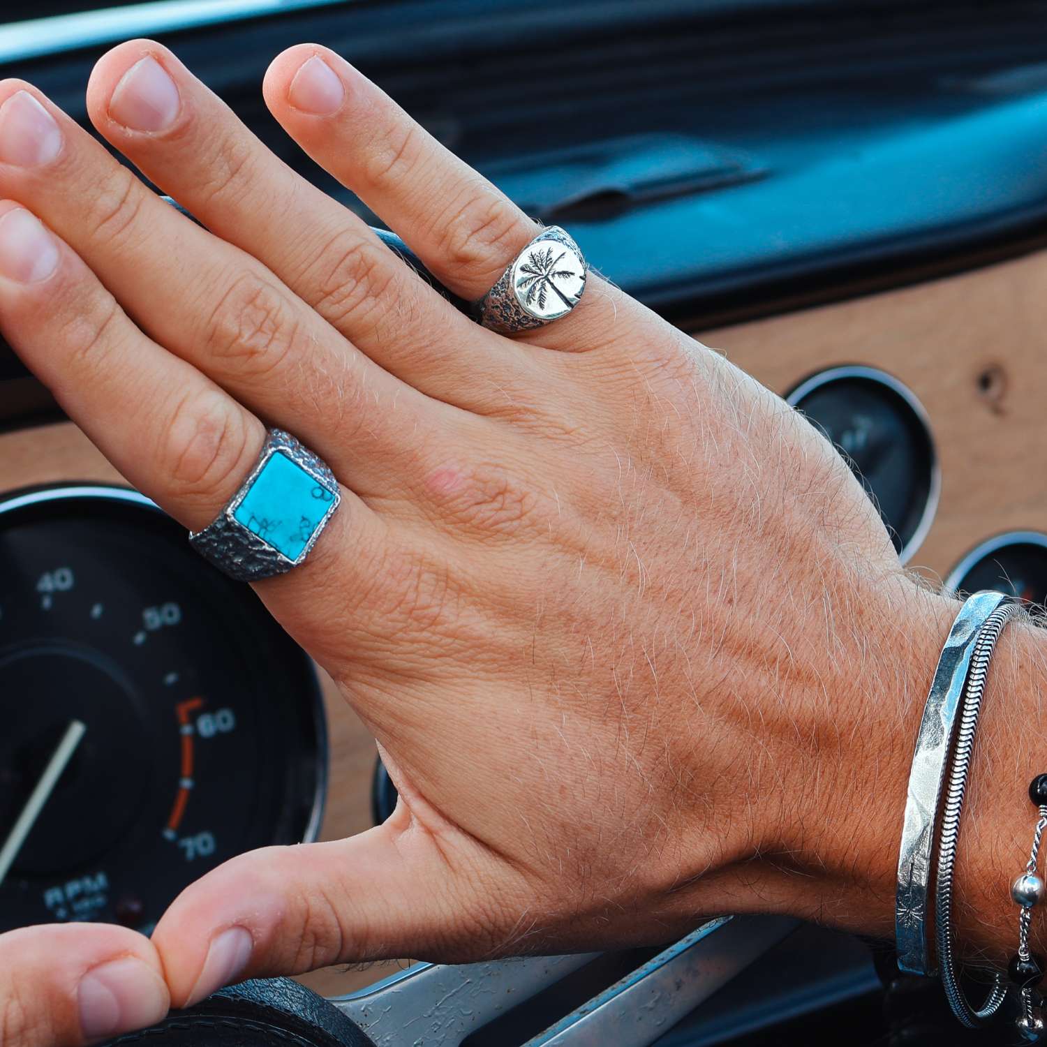 Men's Sterling Silver Ring | Silver Ring | PALM. | Handcrafted Jewelry