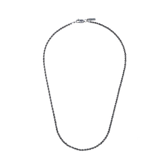 TWISTED CHAIN. - 925 Silver Rope Chain 3mm - PALM. | Handcrafted Jewelry-