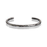 VOLCANO CUFF. - 925 Silver Bangle Bracelet 4mm - PALM. | Handcrafted Jewelry-